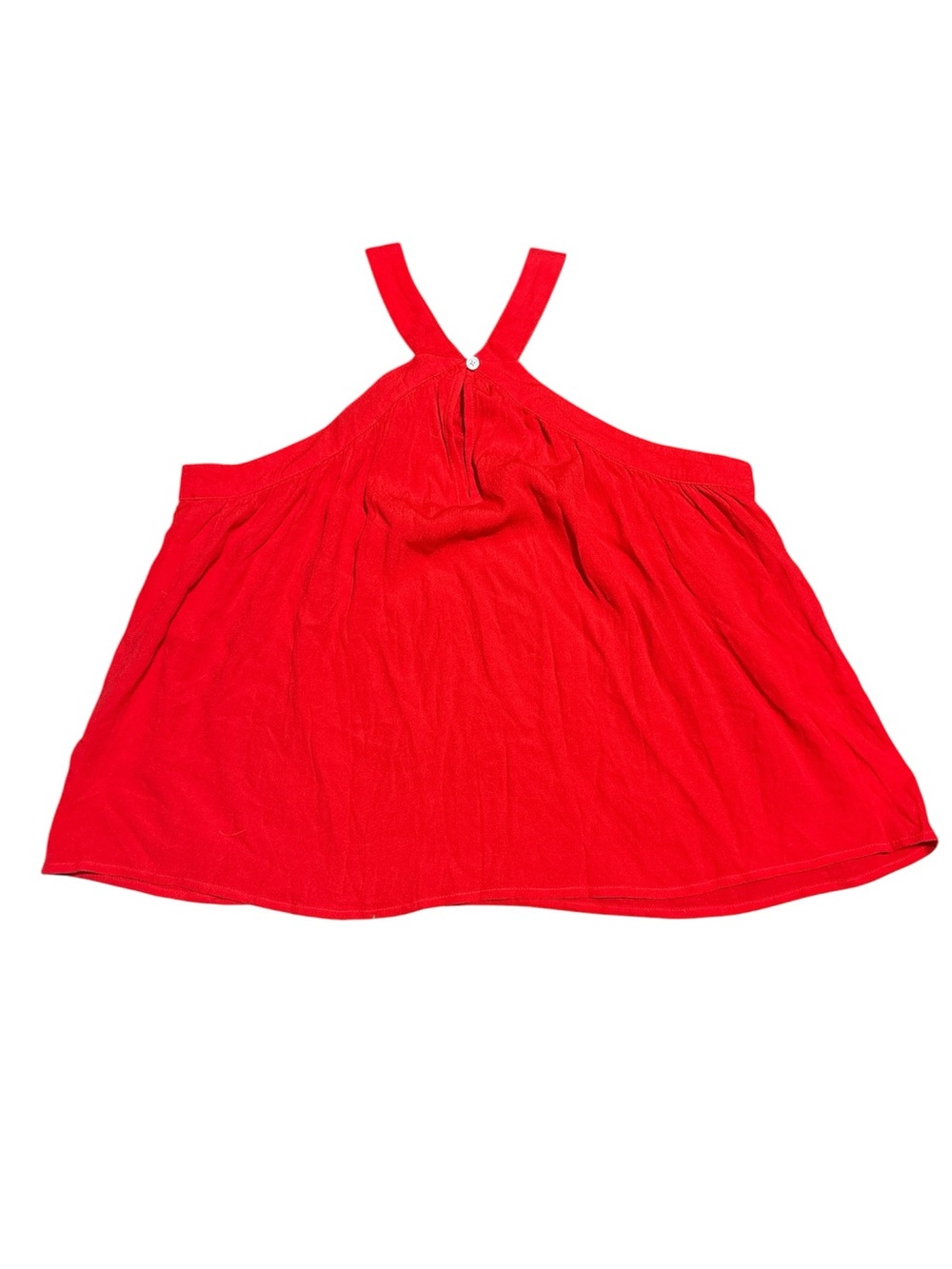 Loft Red Halter With Button Closure - Picture 3 of 4